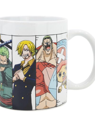 Stor: One Piece - Crew Battle Ceramic Mug in Gift Box (325ml)