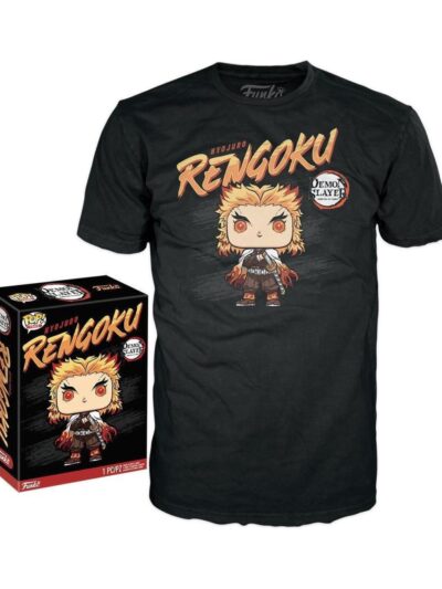 Funko Boxed Tee: Demon Slayer - Rengoku (S)