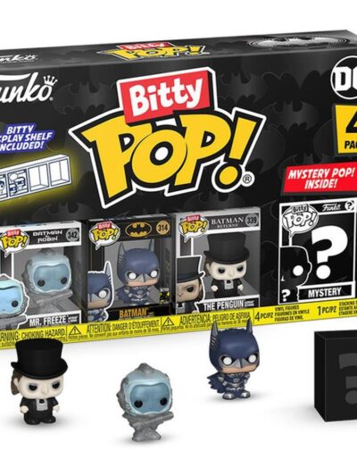 Funko Bitty Pop! 4-Pack DC: Batman 85th - Mr. Freeze Vinyl Figures