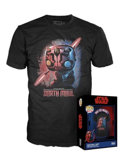 Funko Boxed Tee: Star Wars EP1 - Darth Maul T-Shirt (XL)