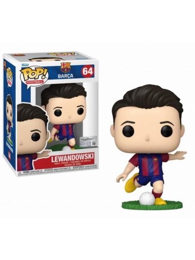 Funko Pop! Football: Barcelona - Lewandowski #64 Vinyl Figure