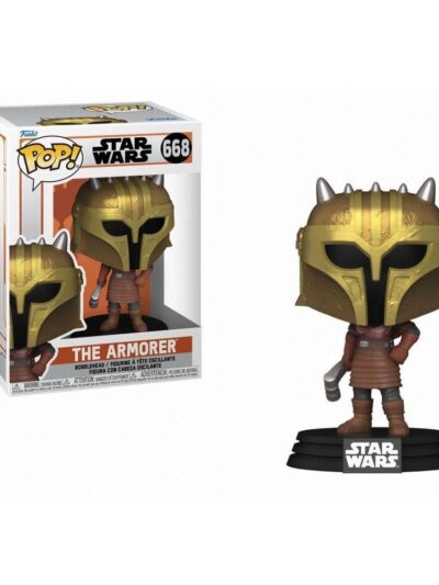 Funko Pop! Star Wars: The Mandalorian S10 - The Armorer (Special Edition) #717 Bobble-Head Vinyl Figure