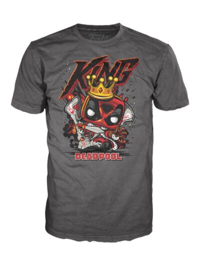 Funko Pop! Tee (Adult): Deadpool - King Deadpool T-Shirt (XL)