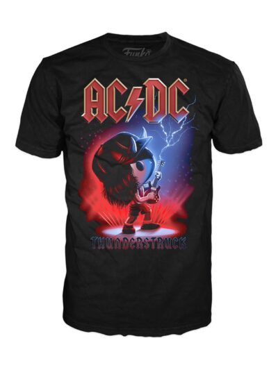 Funko Pop! Tees (Adult): AC/DC - Thunderstruck T-Shirt (M)