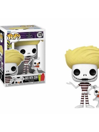 Funko Pop! Disney: The Nightmare Before Christmas - Jack with Zero (Beach) #1470 Vinyl Figure