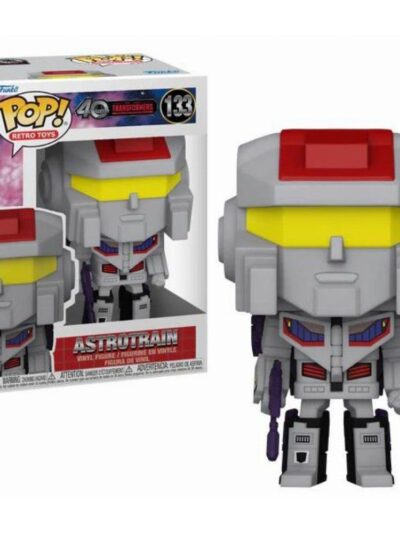 Funko Pop! Retro Toys: Transformers 40 Years - Astrotrain #133 Vinyl Figure