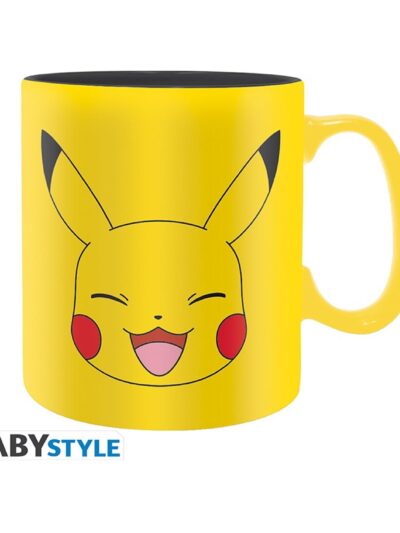 Abysse Nintendo: Pokemon - Pikachu Face Mug (460ml) (ABYMUGA166/ABYMUGA564)