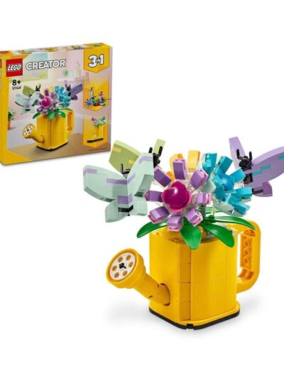 LEGO® Creator: Flowers in Watering Can 3in1 Toy (31149)