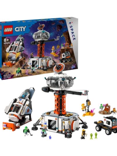 LEGO® City: Space Base and Rocket Launchpad Set (60434)