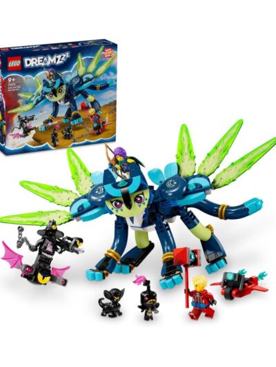 LEGO® DREAMZzz™: Zoey and Zian the Cat-Owl Toy (71476)