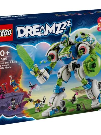 LEGO® DREAMZzz™: Mateo and Z-Blob the Knight Battle Mech (71485)