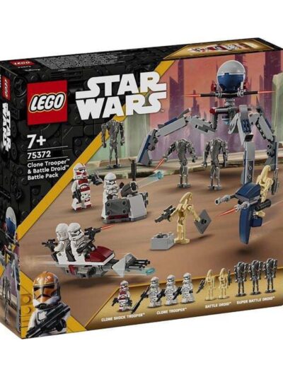 LEGO® Disney: Star Wars™- Clone Trooper™ & Battle Droid™ Battle Pack (75372)