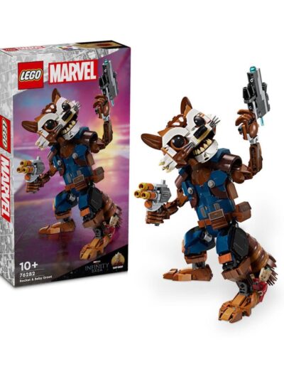 LEGO® Marvel: Rocket & Baby Groot (76282)