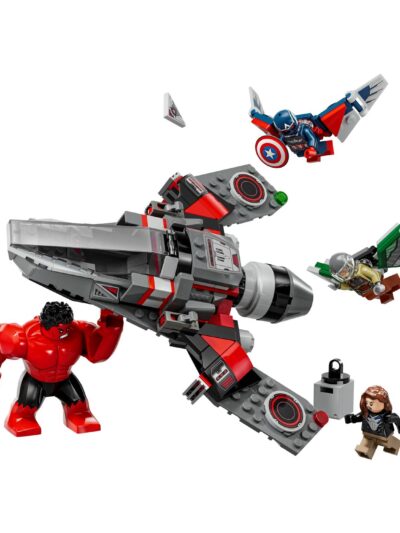 LEGO® Marvel: Captain America vs. Red Hulk Battle (76292)
