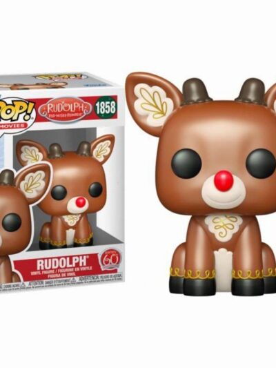 Funko Pop! Movies: Rudolph Red-Nosed Reindeer - Rudolph (Sitting) #1858 Vinyl Figure