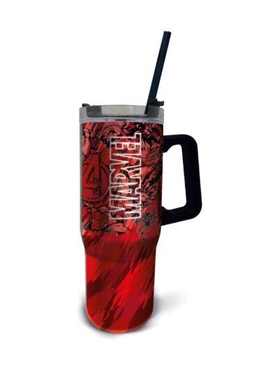 Stor: Marvel - Insulated Stainless Steel XL Rambler Mug (940ml) (75443)