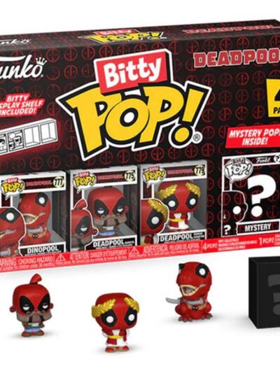 Funko Bitty Pop! 4-Pack: Deadpool - Dinopool Vinyl Figures