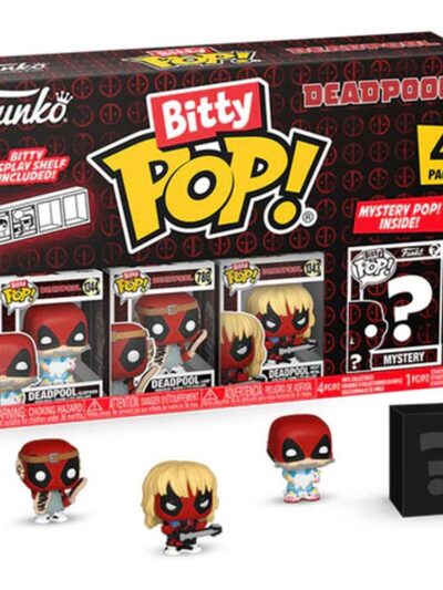 Funko Bitty Pop! 4-Pack: Deadpool - Sleepover Vinyl Figures