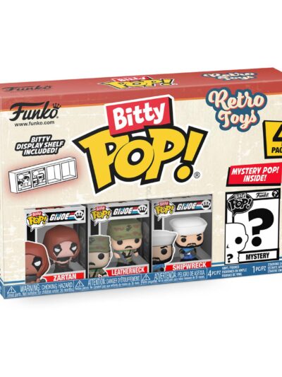 Funko Bitty Pop! 4-Pack: Retro Toys: GI Joe Vinyl Figures