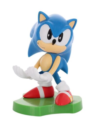 EXG Cable Guys Holdems: Sonic The Headgehog - Sliding Sonic Phone and Earpod Holder (HDHMSG400605)