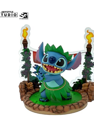 Abysse Disney: Stitch - Hula Dance Statue (10cm) (ABYFIG139)