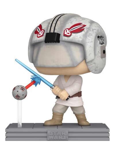 Funko Pop! Disney: Star Wars - Luke Skywalker with Remote #765 Bobble-Head Vinyl Figure