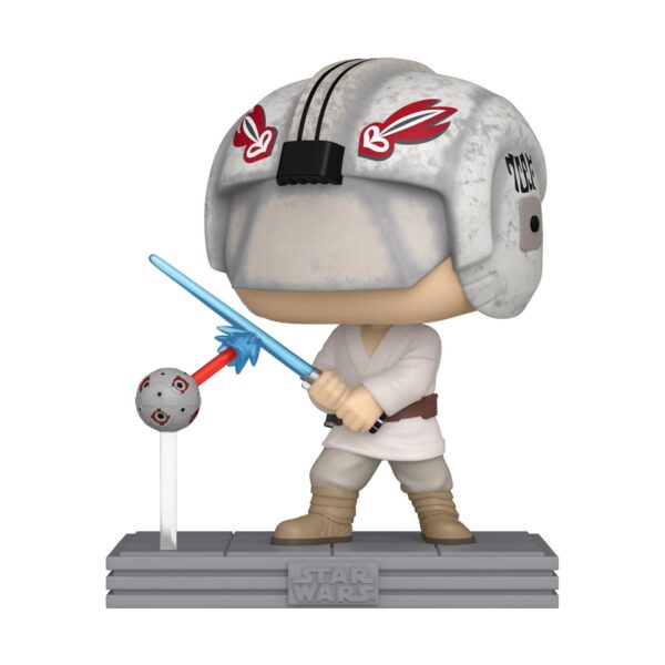 Funko Pop! Disney: Star Wars - Luke Skywalker with Remote #765 Bobble-Head Vinyl Figure
