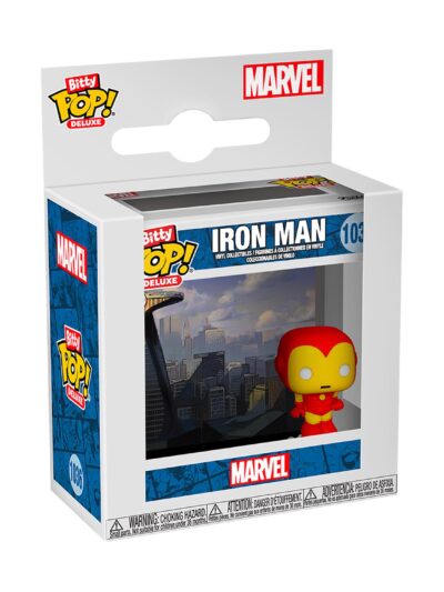 Funko Bitty Pop! Deluxe: Marvel - Iron Man (AvengerTower) #1036 Vinyl Figure