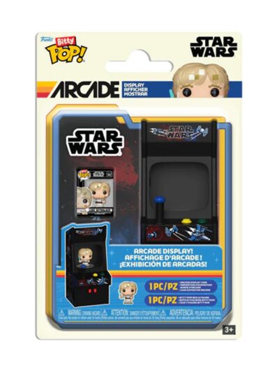 Funko Bitty Pop! Arcade Disney: Star Wars - Luke Display Case & Vinyl Figure