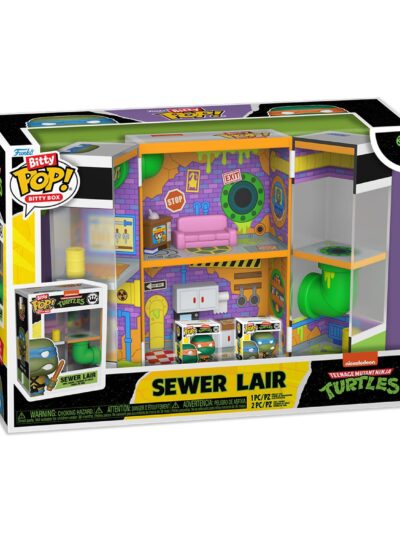 Funko Bitty Pop! Box: Teenage Mutant Ninja Turtles - Sewer Lair Vinyl Figures