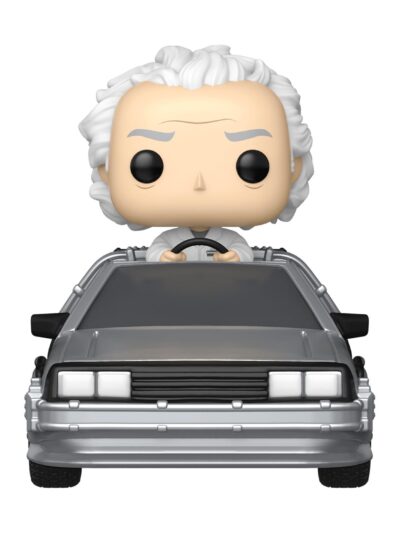 Funko Pop! Rides Deluxe: Back to the Future - Doc with Time Machine #133 Vinyl Figure