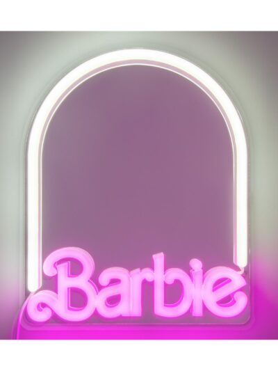 Paladone: Barbie - Wall Mountable LED Neon Mirror (PP14619BRVN)