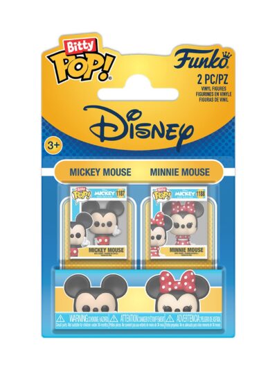 Funko Bitty Pop! 2-pack: Disney - Mickey & Minnie Vinyl Figures