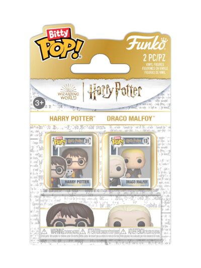 Funko Bitty Pop! 2-pack: Harry Potter - Harry Potter & Draco Vinyl Figures