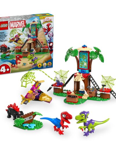 LEGO® Marvel: Spidey And His Amazing Friends Spidey and Gobby’s Raptor Battle at Tree House HQ (11200)