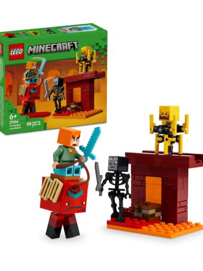 LEGO® Minecraft®: The Nether Lava Battle (21266)