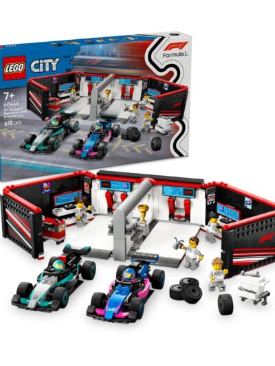 LEGO® City: F1® Garage & Mercedes-AMG & Alpine Cars (60444)