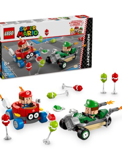 LEGO® Super Mario™: Mario Kart™ – Baby Mario vs. Baby Luigi (72034)