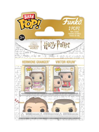 Funko Bitty Pop! 2-Pack: Harry Potter - Hermione Granger & Viktor Krum Vinyl Figures