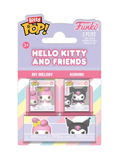 Funko Bitty Pop! 2-Pack: Hello Kitty and Friends - My Melody & Kuromi Vinyl Figures