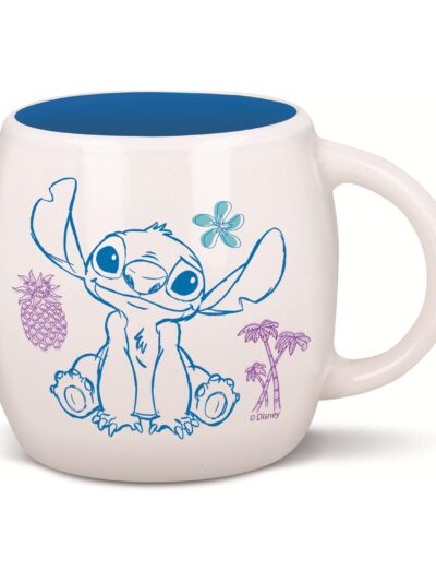 Stor Disney: Stitch Drawing - Young Adult Globe Mug In Gift Box  (385ml) (95743)