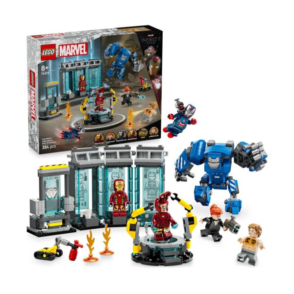 LEGO® Marvel: Iron Man’s Laboratory - Hall of Armor (76315)