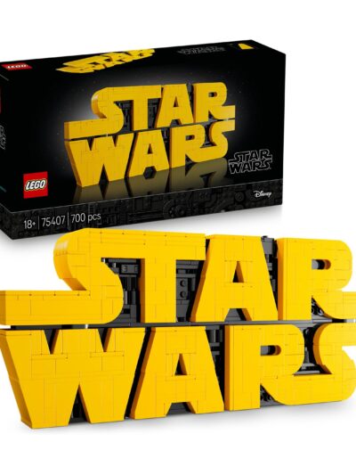 LEGO® Star Wars™: Brick-Built Star Wars Logo (75407)