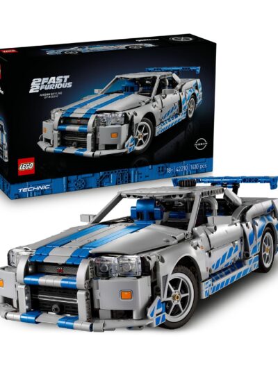 LEGO® Technic™: 2 Fast 2 Furious Nissan Skyline GT-R (R34) Car (42210)