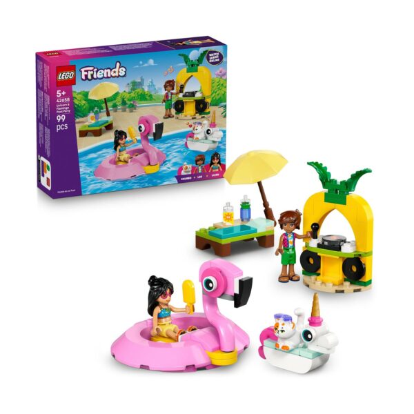 LEGO® Friends: Unicorn & Flamingo Pool Party (42658)