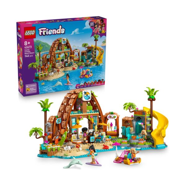 LEGO® Friends: Family Vacation Beach Resort (42673)