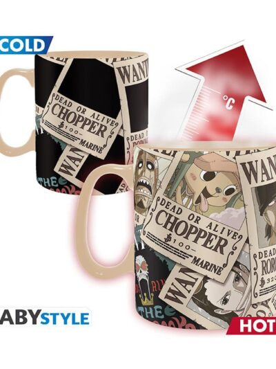 Abysse: One Piece - Wanted  Heat Change Mug (460ml) (ABYMUGA444)
