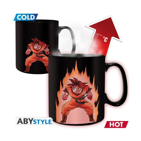 Abysse: Dragon Ball -  Goku Heat Change Mug (460ml) (ABYMUGA438)