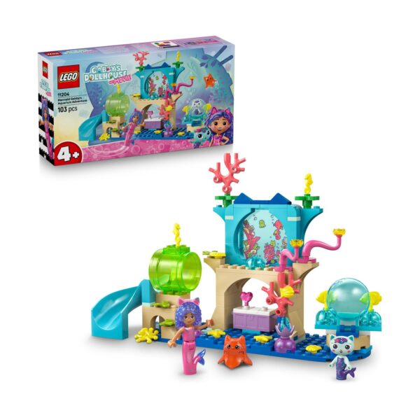 LEGO® Gabby’s Dollhouse: Mermaid Gabby’s Aquarium Adventure (11204)