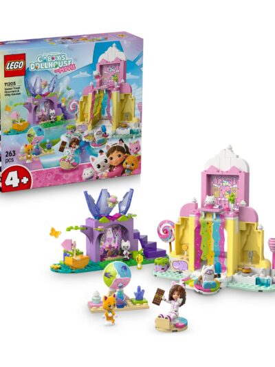 LEGO® Gabby’s Dollhouse: Sweet Treat Mountain & Kitty Garden (11205)